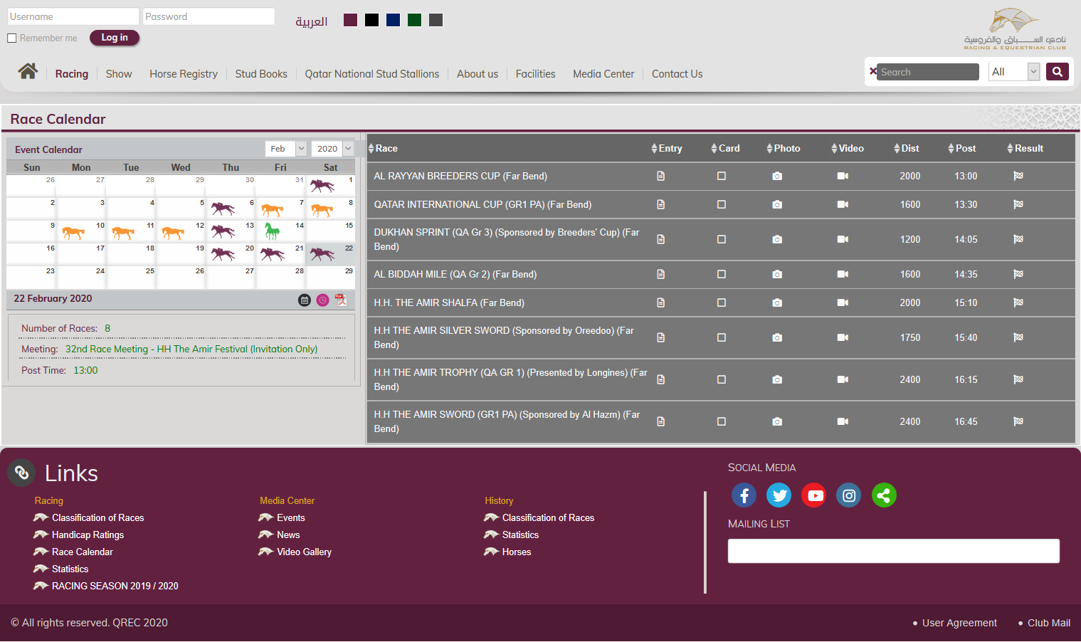 Qrec.gov.qa, Qatar