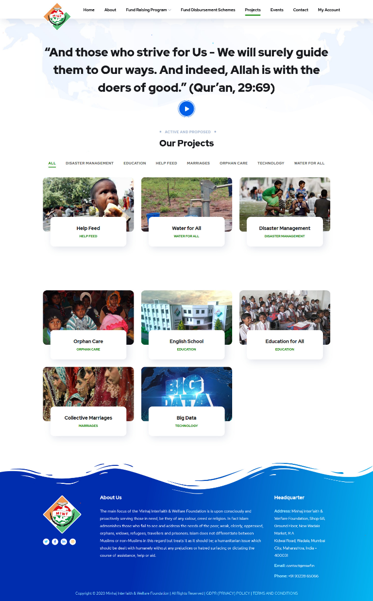 Minhaj Interfaith & Welfare Foundation 2