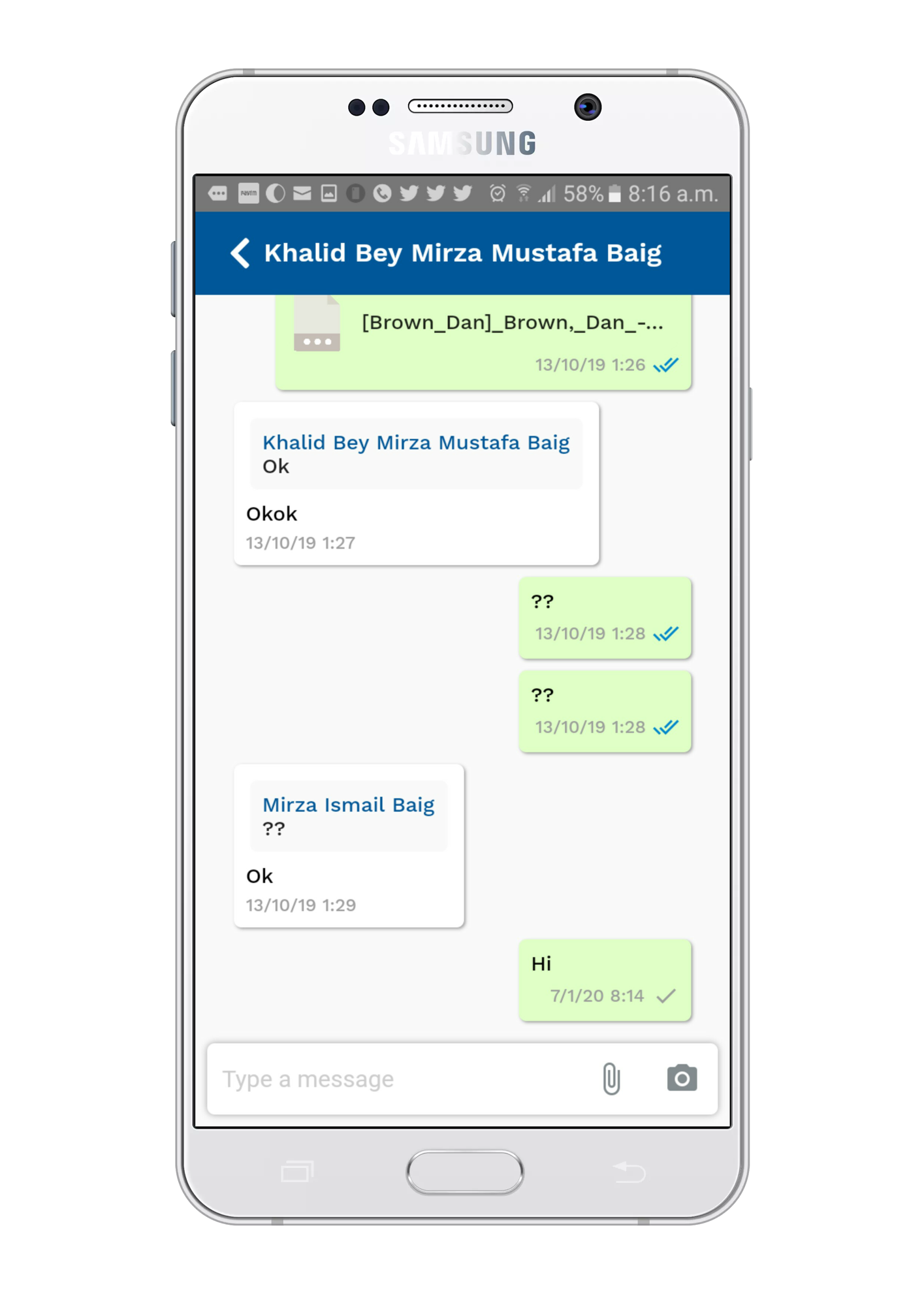 DUM Messenger App 3